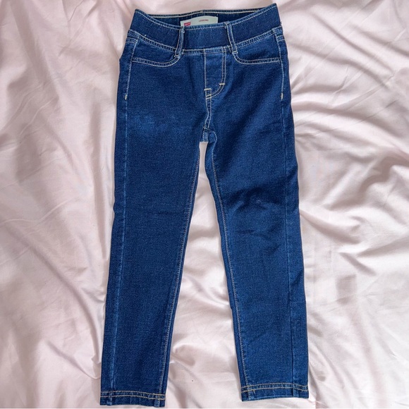Levi's Girl’s Jeggings Dark Blue. - Picture 1 of 4